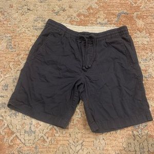 Size medium blue chaps elastic waist shorts.